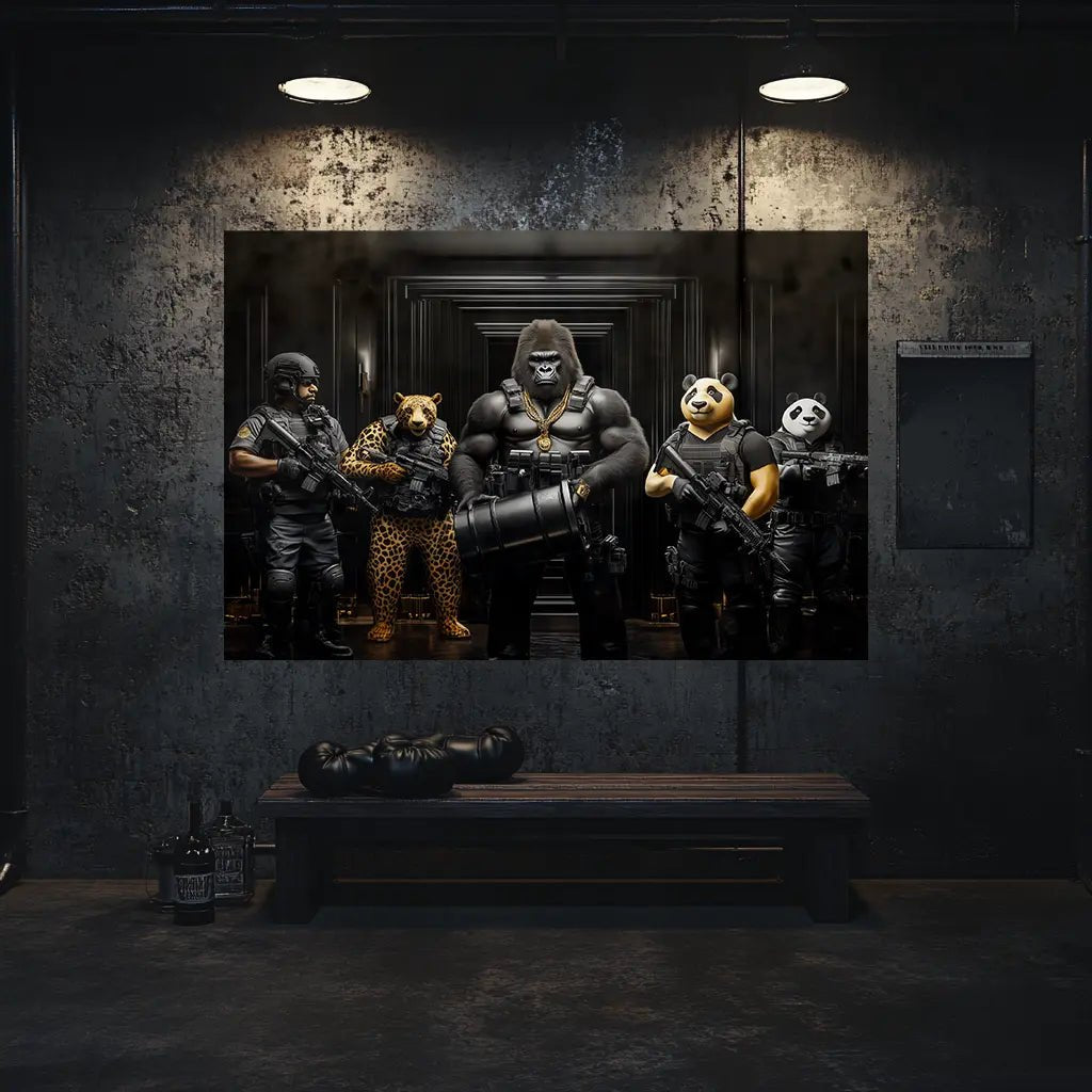 Operation Dominanz – Die Elite des Untergrunds | Premium Wandbild - Dein Wandbild