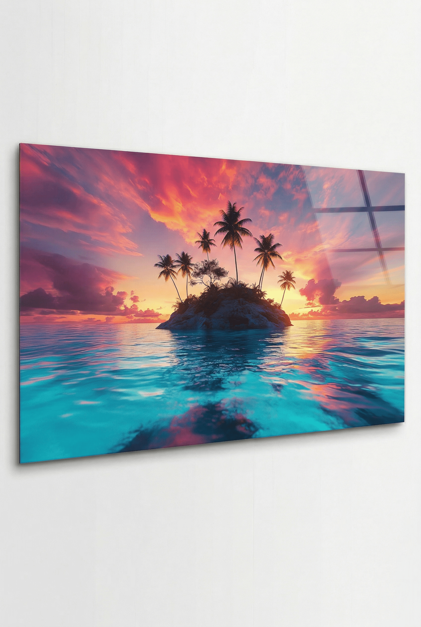 Paradiesische Einsamkeit – Landschaftsbild mit tropischer Stille | Dein Wandbild - Dein Wandbild