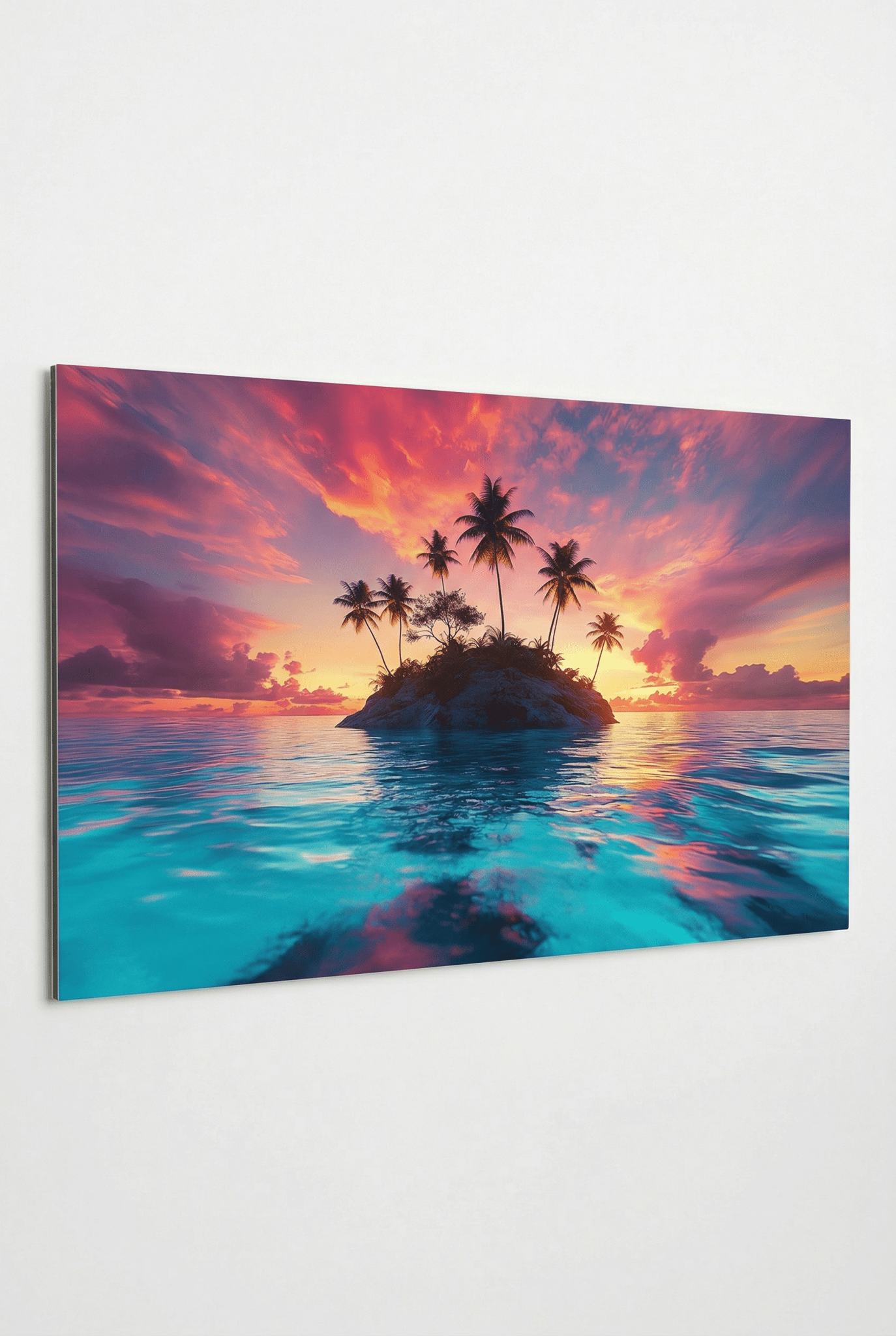 Paradiesische Einsamkeit – Landschaftsbild mit tropischer Stille | Dein Wandbild - Dein Wandbild