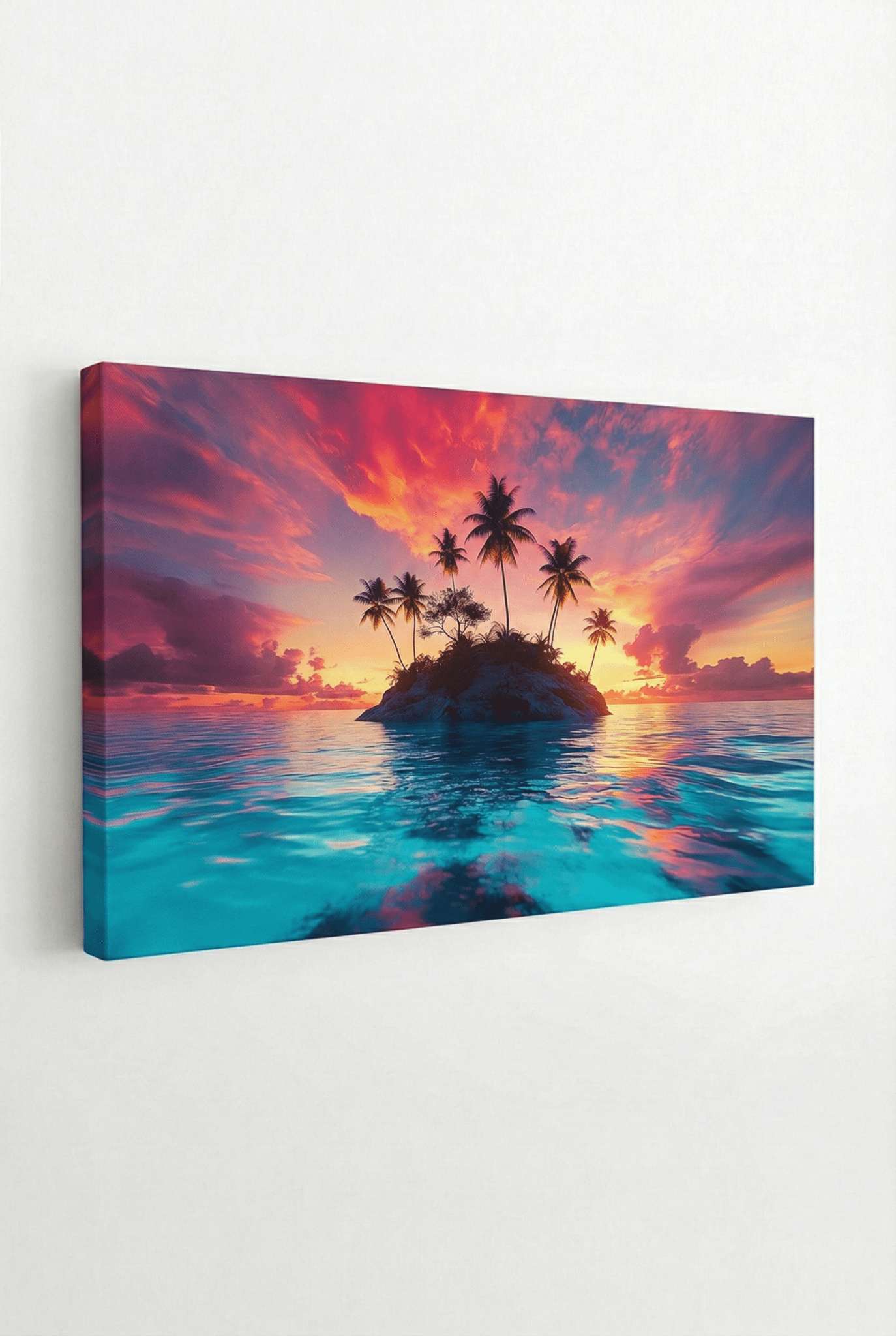 Paradiesische Einsamkeit – Landschaftsbild mit tropischer Stille | Dein Wandbild - Dein Wandbild