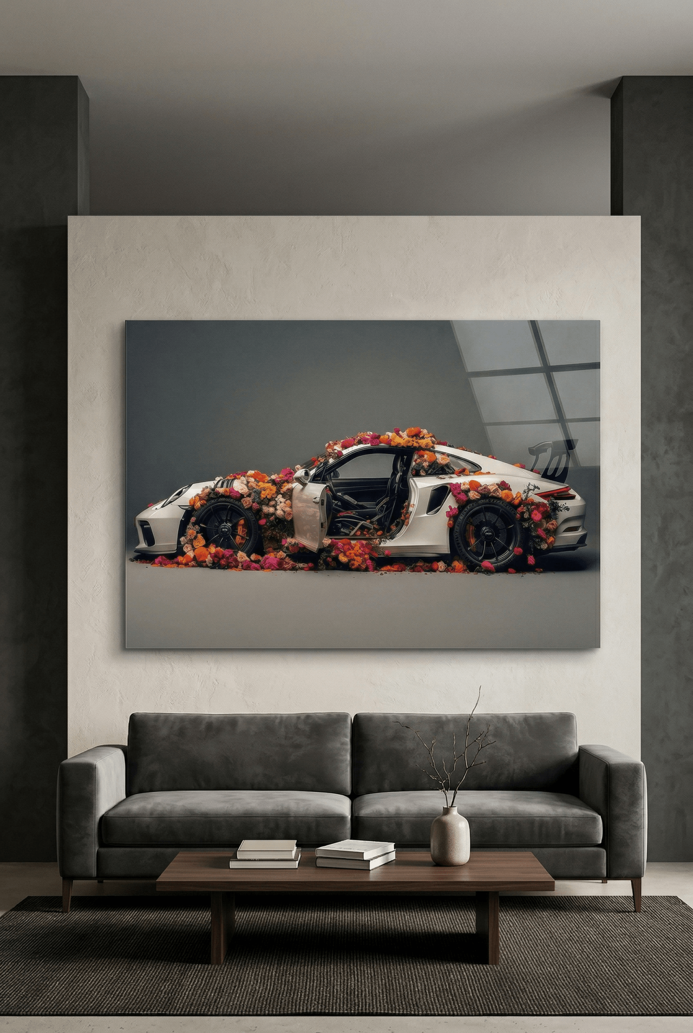 Porsche GT3 – Die Fusion von Eleganz & Natur | Dein Wandbild - Dein Wandbild