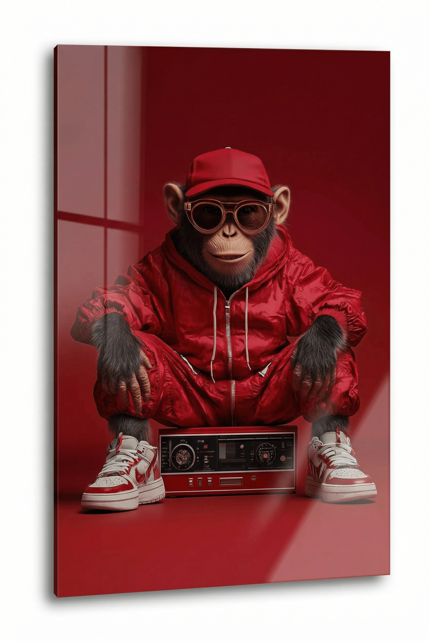 Red Supreme Streetstyle Wandbild | Dein Wandbild - Dein Wandbild