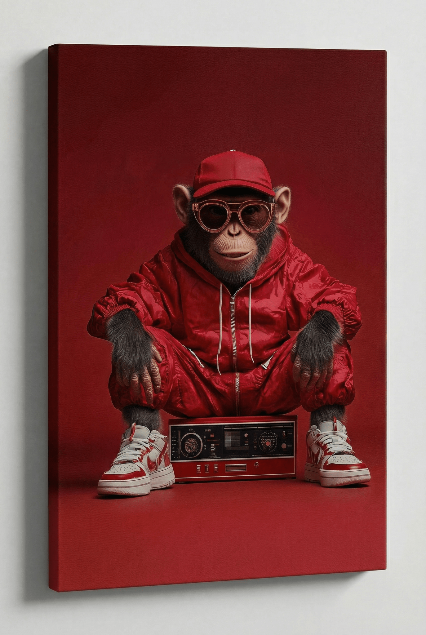 Red Supreme Streetstyle Wandbild | Dein Wandbild - Dein Wandbild