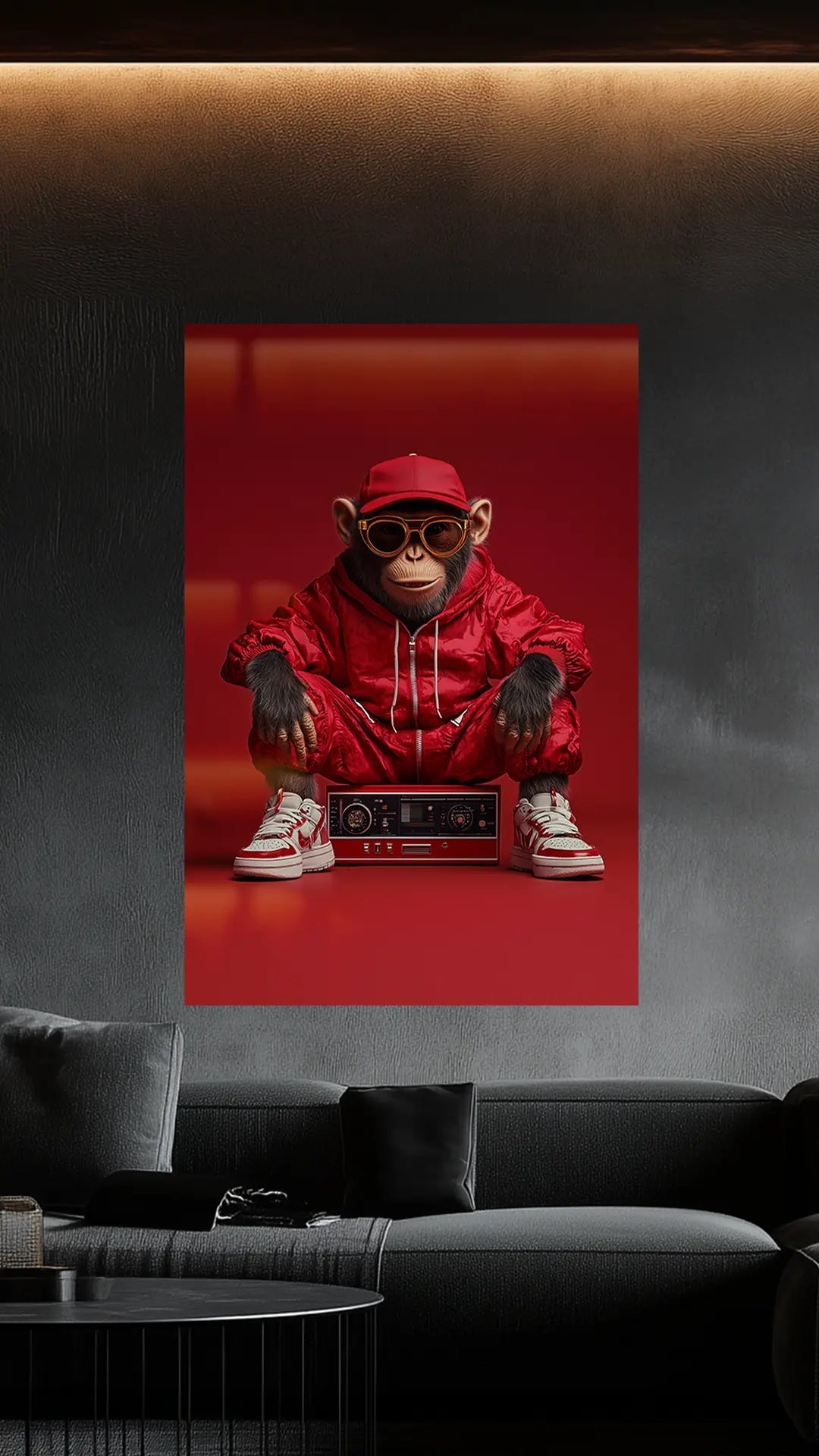 Red Supreme Streetstyle Wandbild | Dein Wandbild - Dein Wandbild