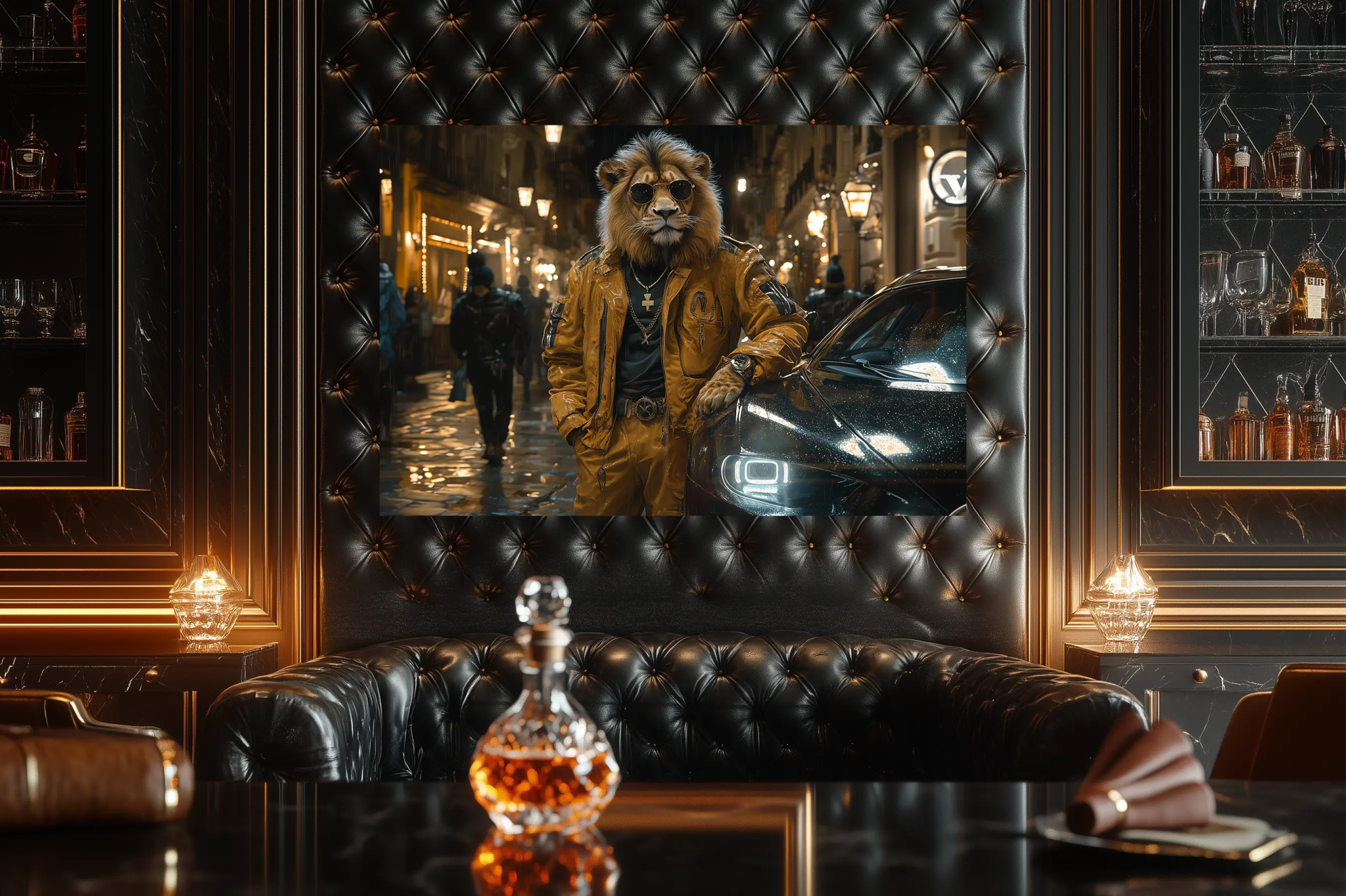 Regent der Straßen – Stil, Dominanz und unerreichbarer Luxus – Premium Wandbild - Dein Wandbild