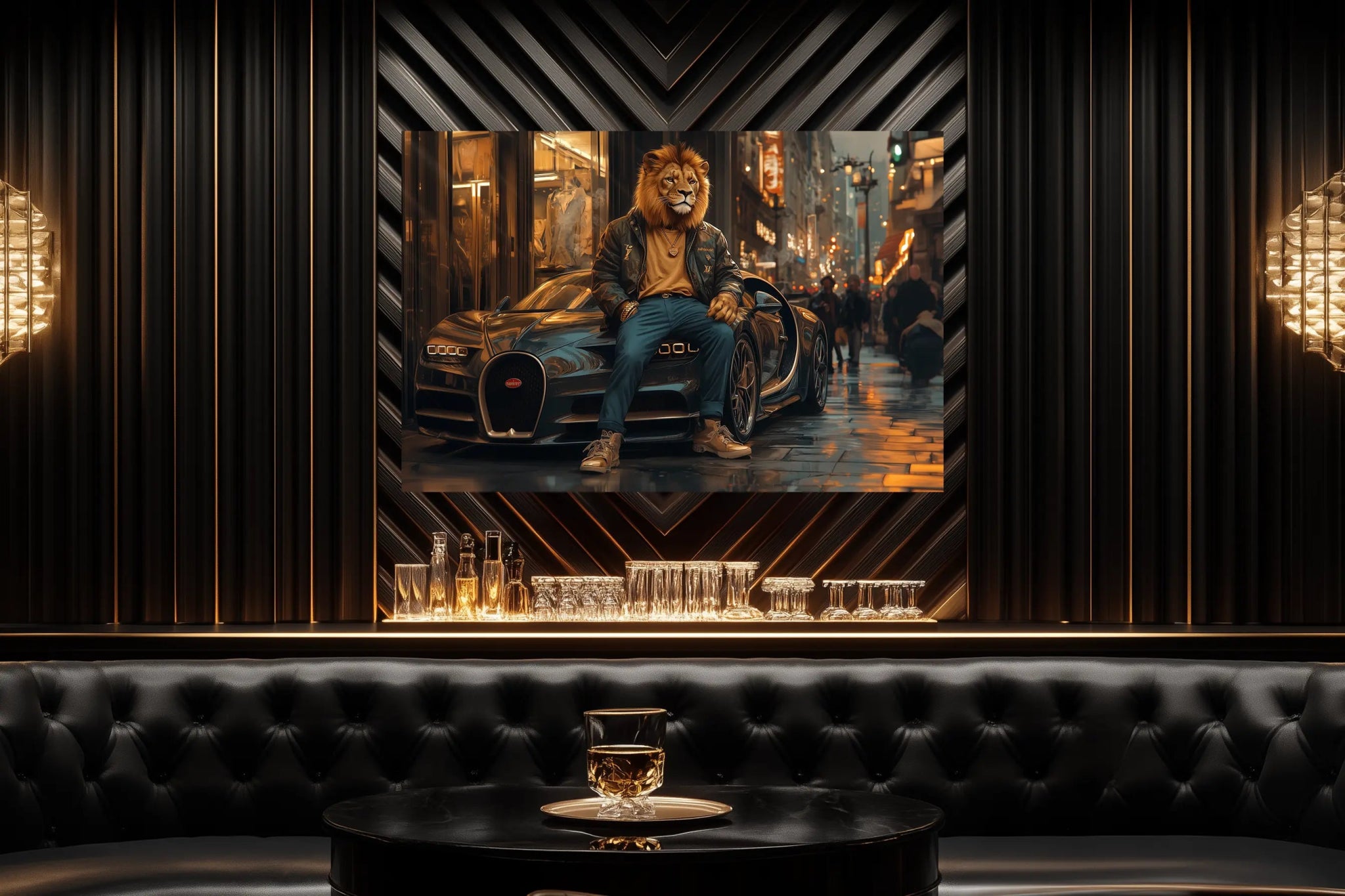 Street Monarch | Premium Wandbild - Dein Wandbild