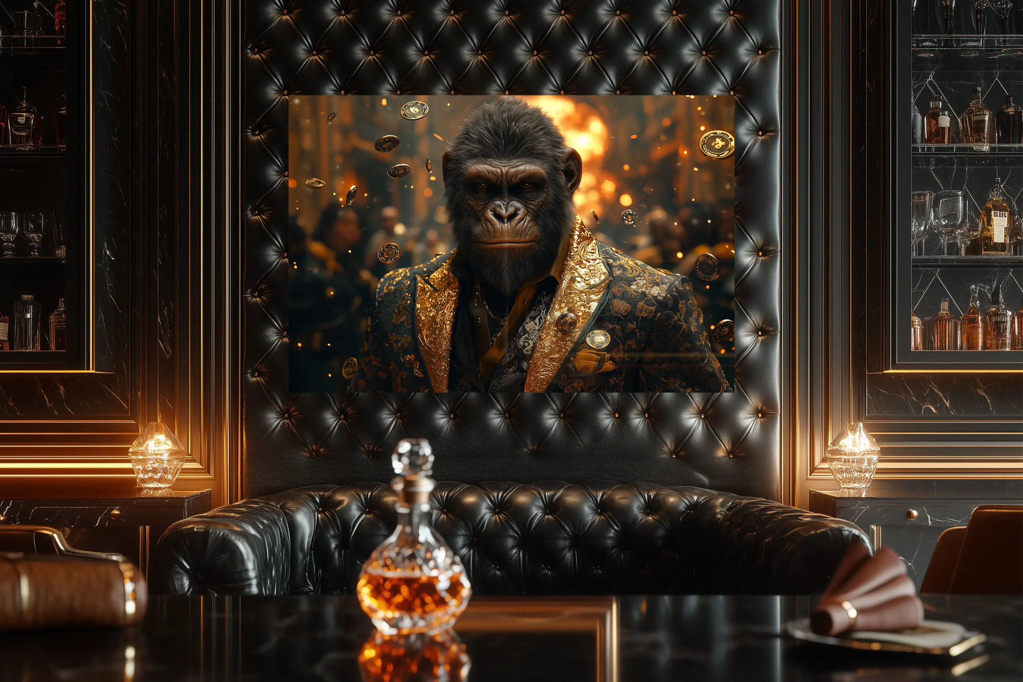 The Golden Code: Wenn ein G Ape zum Mythos wird | Premium Wandbild - Dein Wandbild