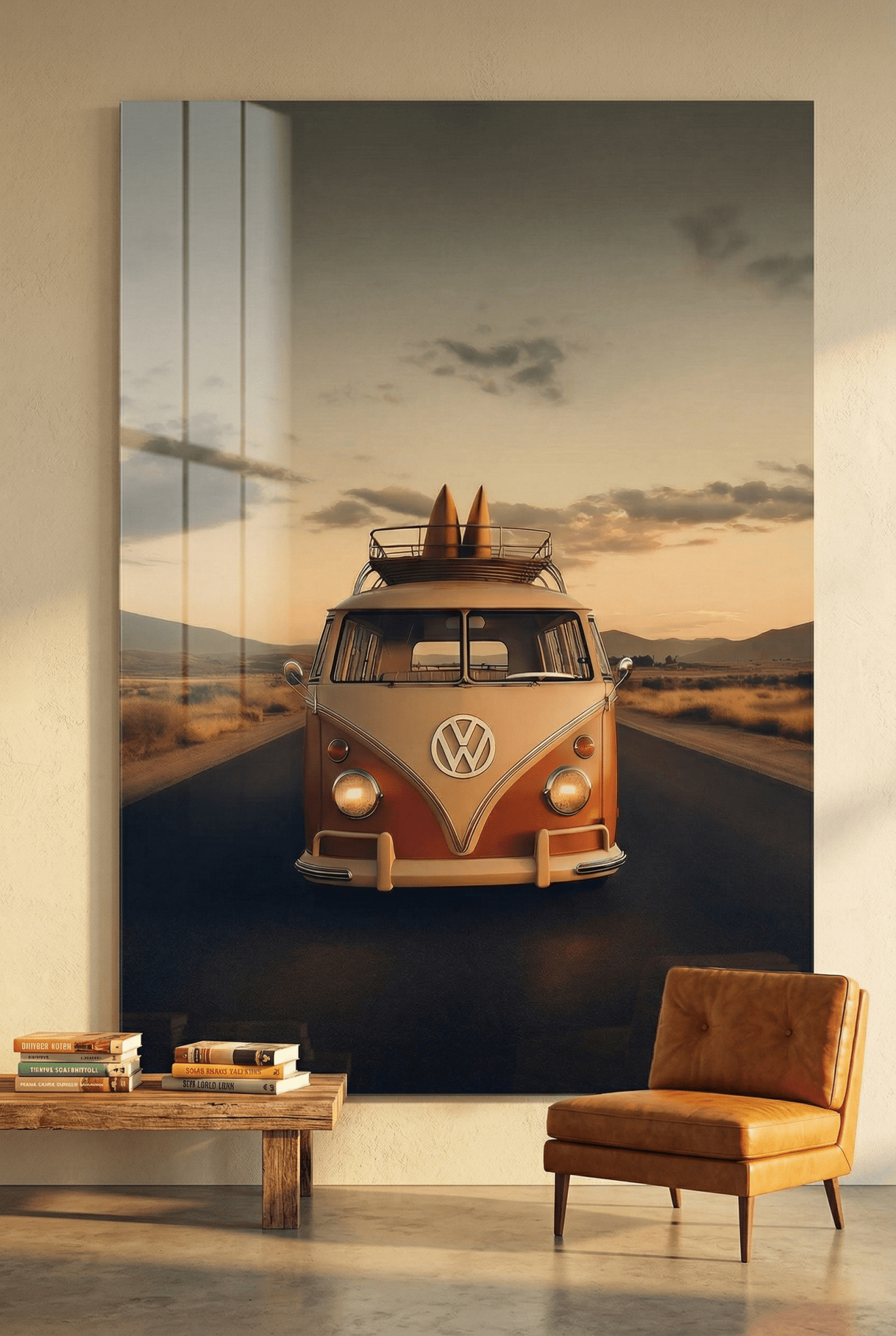 VW Bulli T1 – Die Freiheit der offenen Straße | Dein Wandbild - Dein Wandbild