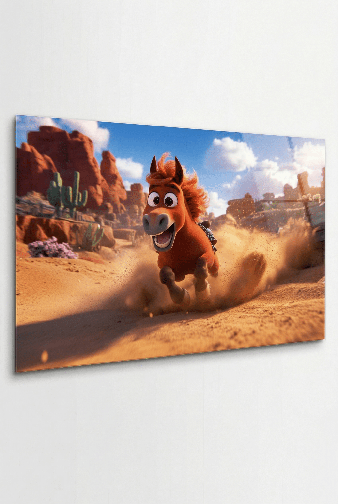 Wild & Frei – Kraftvolles Pferdebild mit Quarab - Spirit | Dein Wandbild - Dein Wandbild