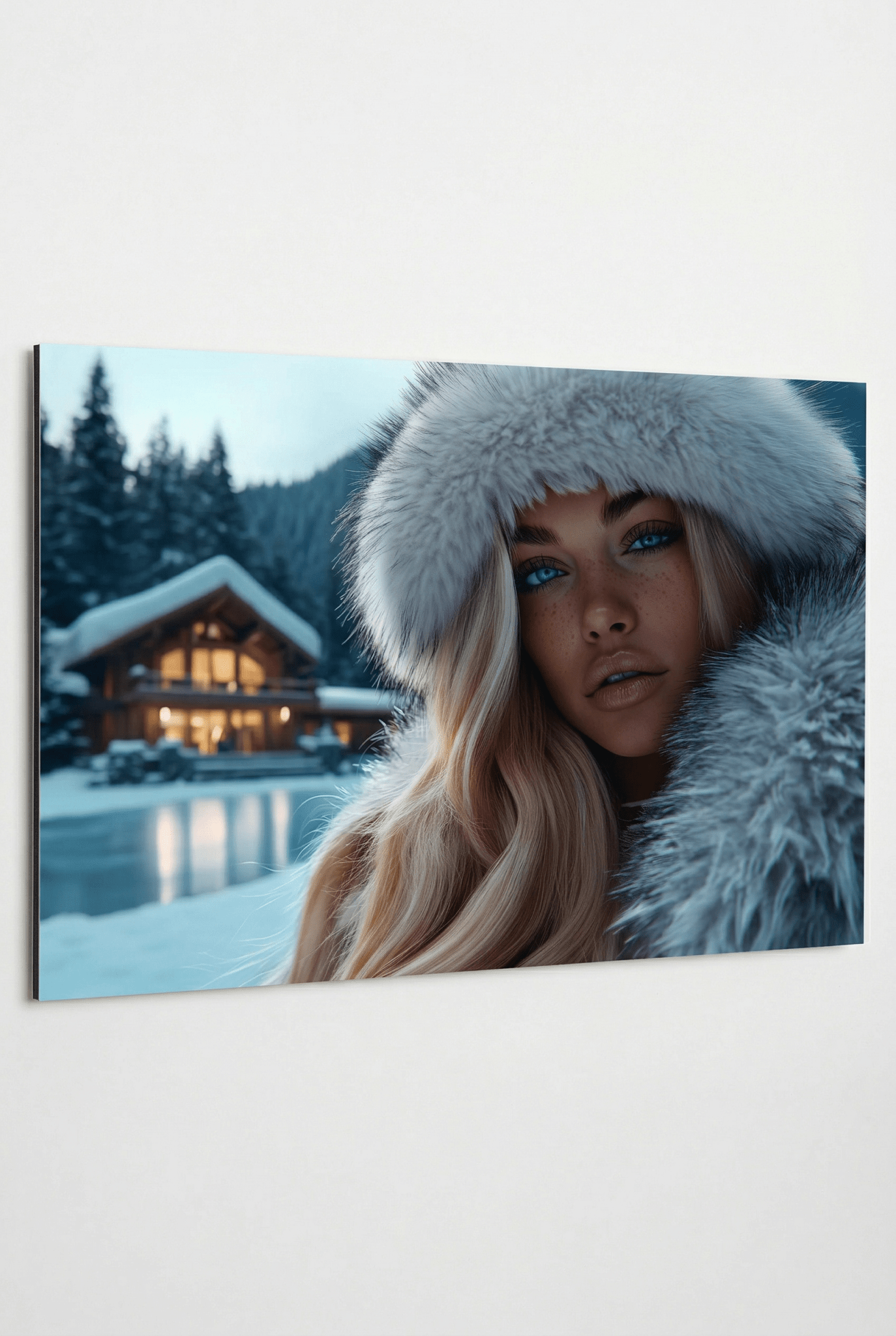 Winterzauber – Skandinavische Kälte als stilvoller Kunstdruck | Dein Wandbild - Dein Wandbild