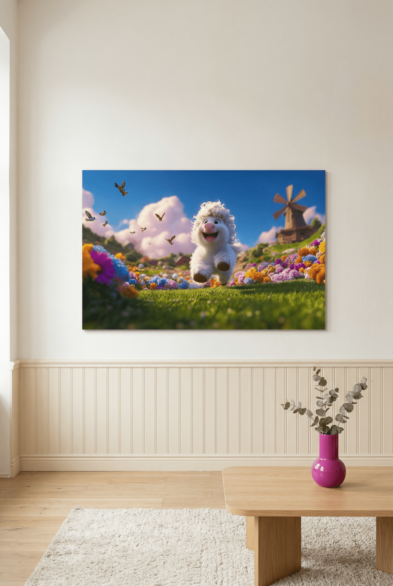 Das fröhliche Shetland - Pony – Pure Lebensfreude auf vier Hufen | Dein Wandbild - Dein Wandbild