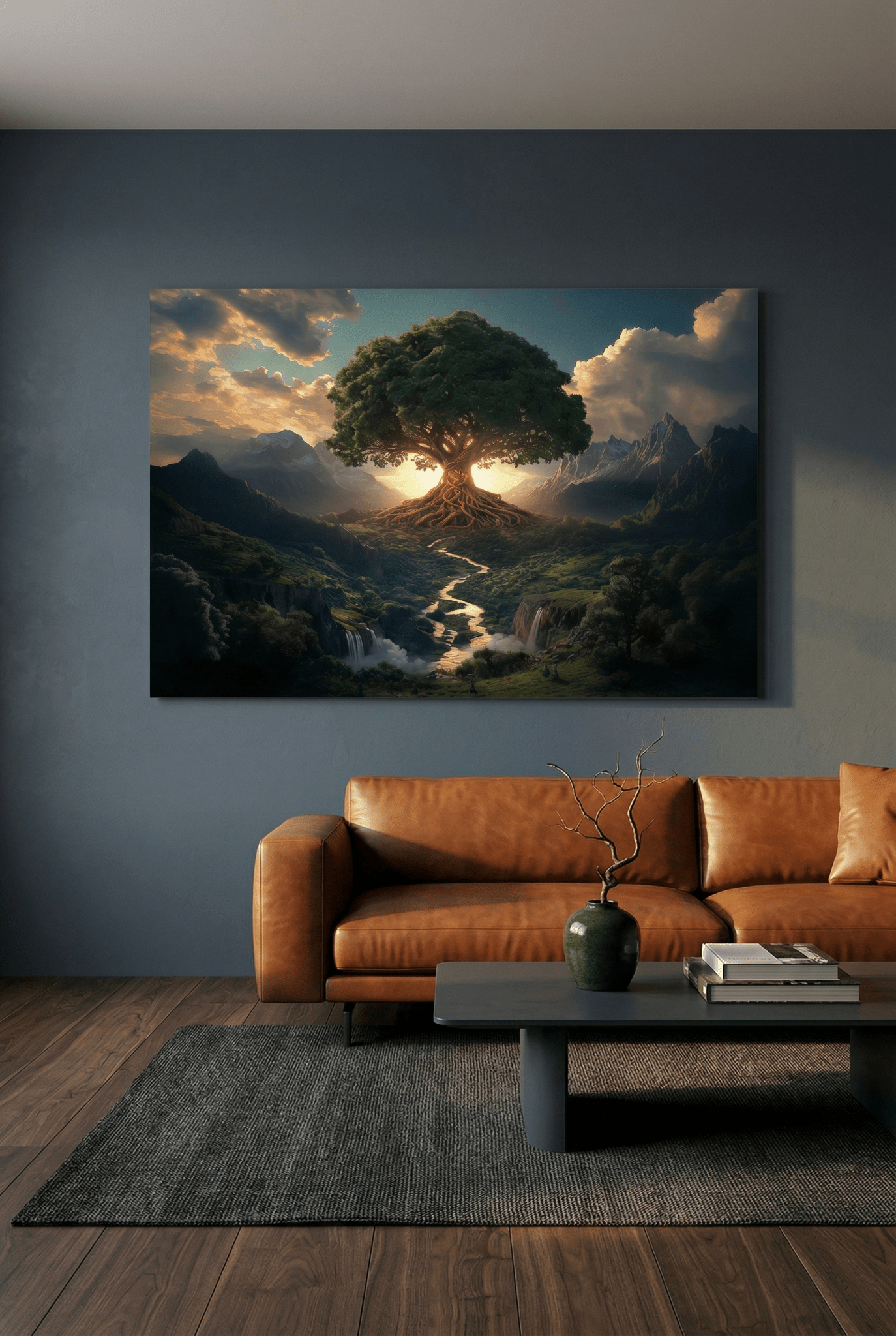 Der mythische Baum des Lebens – Naturbild mit spiritueller Symbolkraft | Dein Wandbild - Dein Wandbild