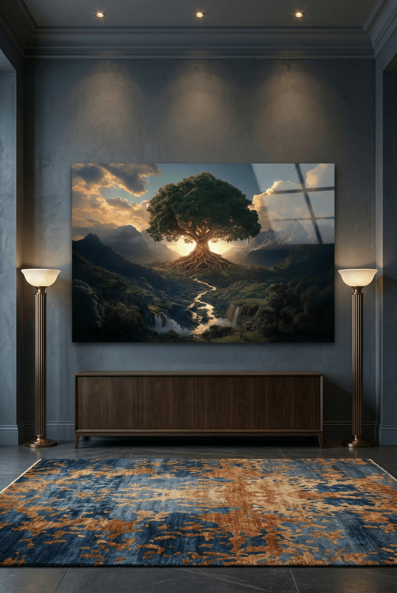 Der mythische Baum des Lebens – Naturbild mit spiritueller Symbolkraft | Dein Wandbild - Dein Wandbild