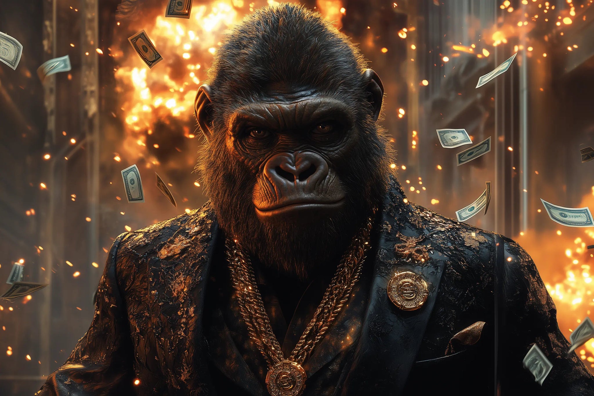 Der Pate der Straßen | Premium Wandbild - Dein Wandbild