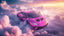 Dream Drive – Supersportwagen über den Wolken als exklusives Autobild | Dein Wandbild - Dein Wandbild