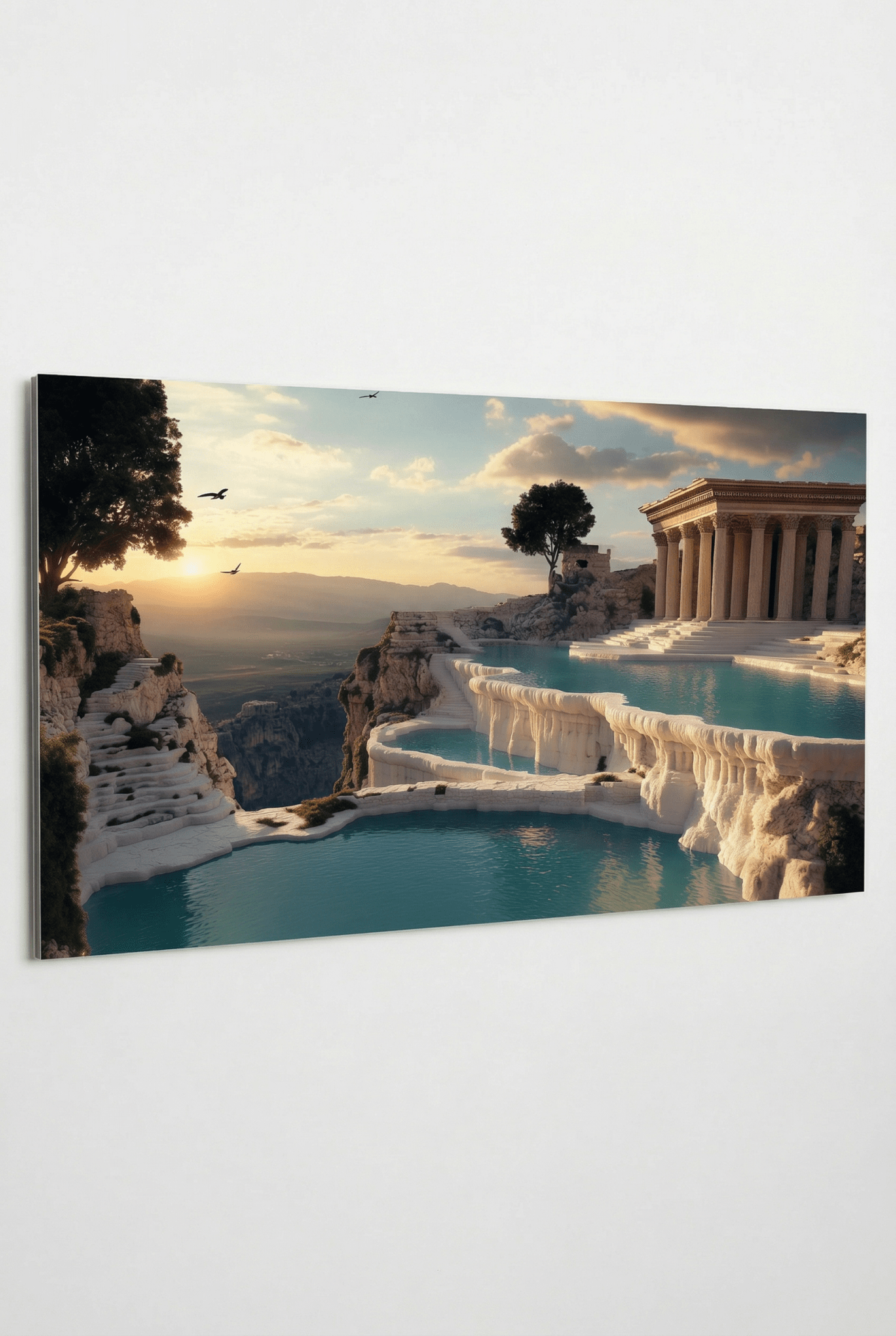 Elysian Springs – Kunstbild mit antiker Eleganz & Naturmagie | Dein Wandbild - Dein Wandbild