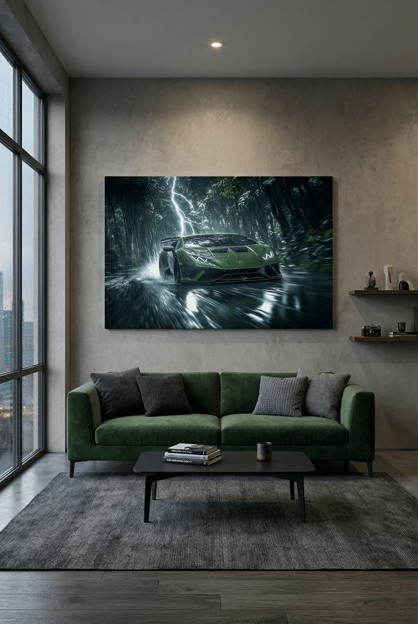 Lamborghini Huracán STO – Die Naturgewalt auf Rädern | Dein Wandbild - Dein Wandbild