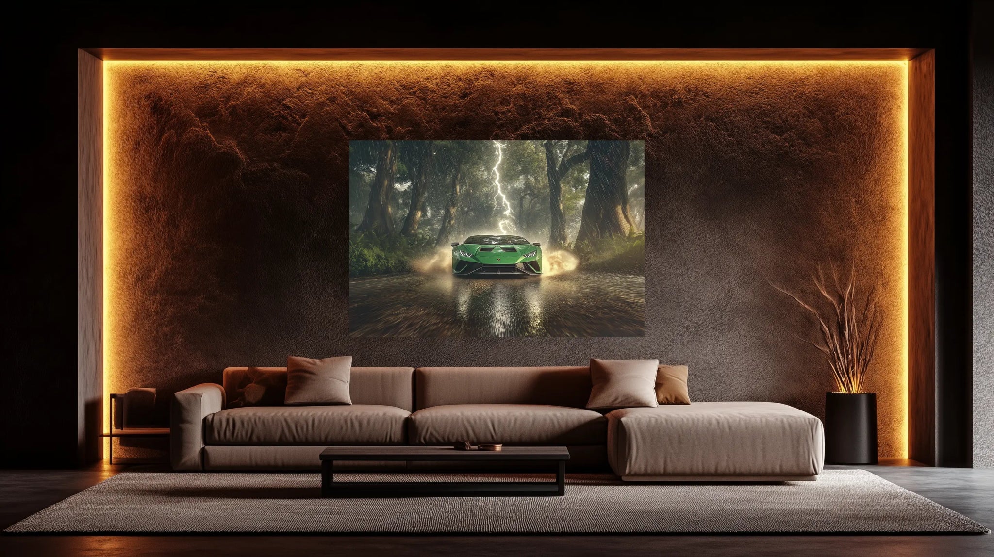 Lamborghini Huracán STO – Die ungezähmte Naturgewalt | Dein Wandbild - Dein Wandbild