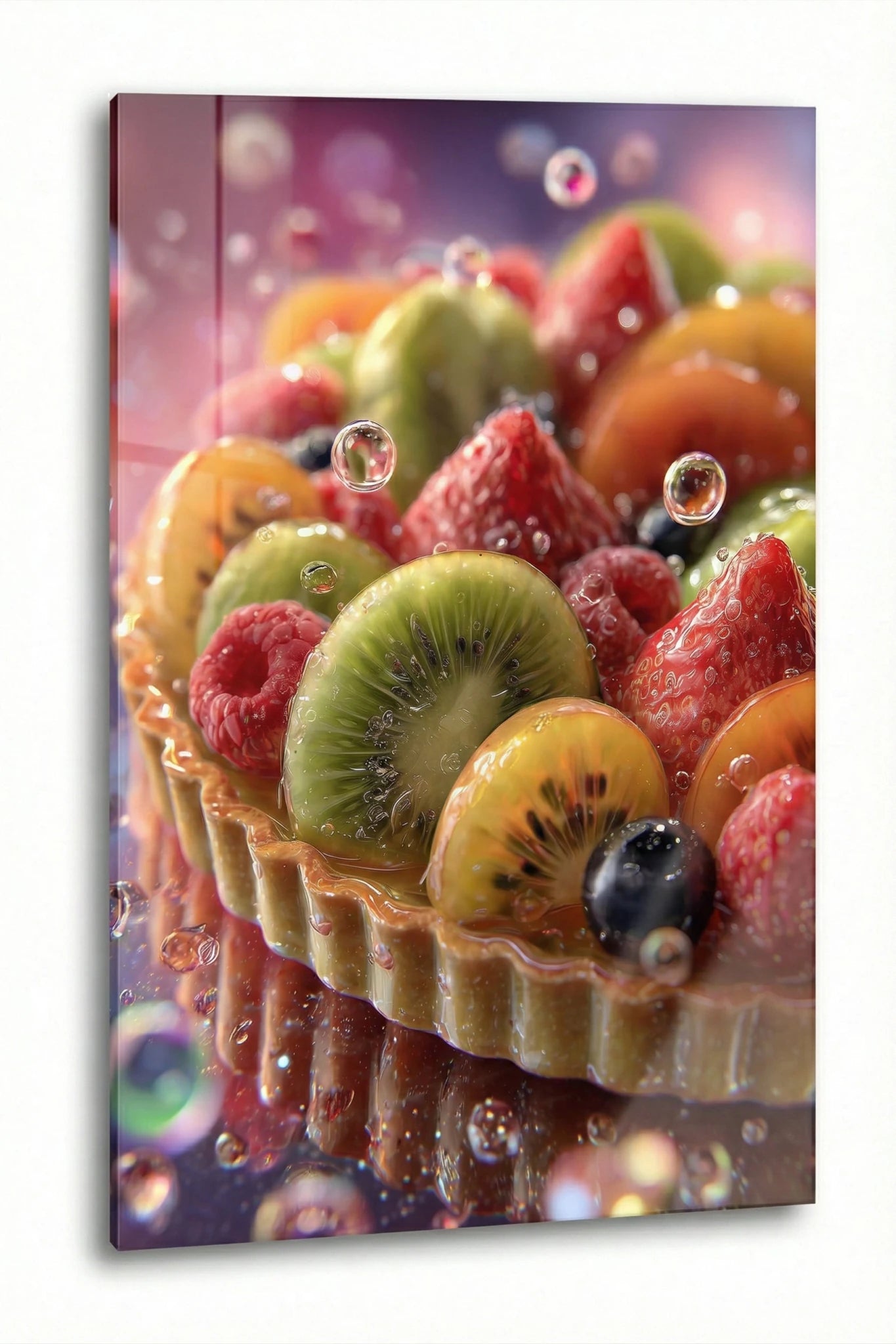 Magic Fruitcake – Exquisite Frucht - Tarte in leuchtender Perfektion | Dein Wandbild - Dein Wandbild