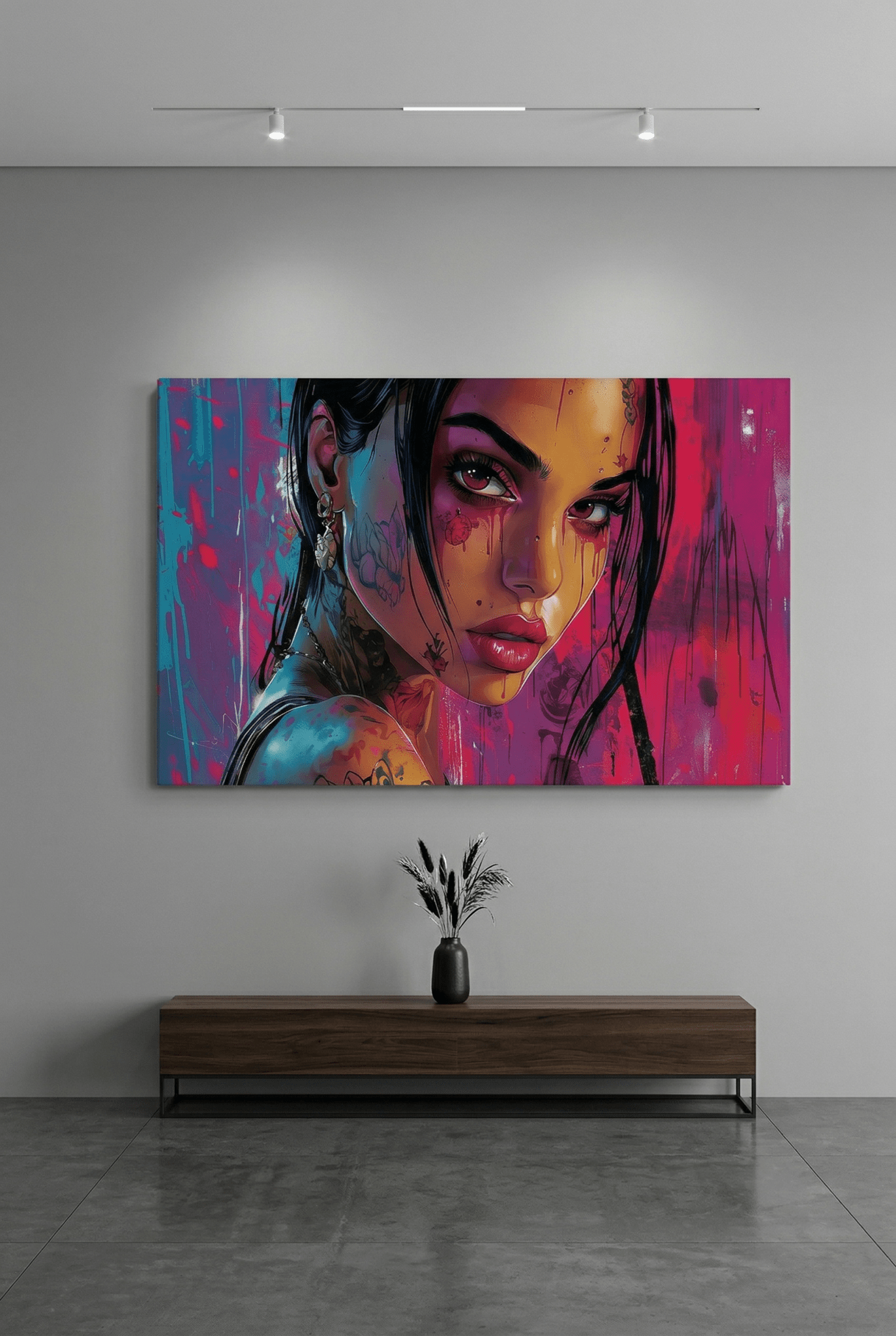 Rebel Vision – Ausdrucksstarke Streetstyle - Power als Pop Art Kunstdruck | Dein Wandbild - Dein Wandbild