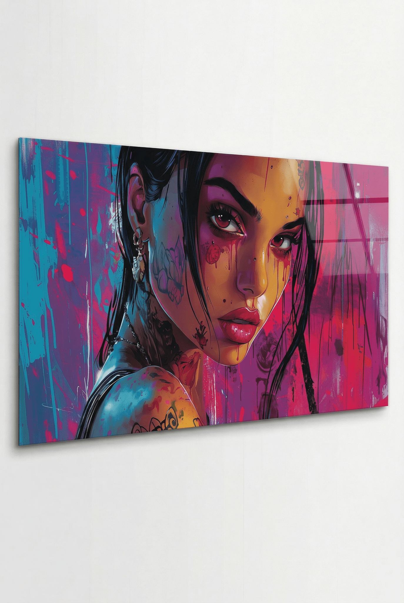 Rebel Vision – Ausdrucksstarke Streetstyle - Power als Pop Art Kunstdruck | Dein Wandbild - Dein Wandbild