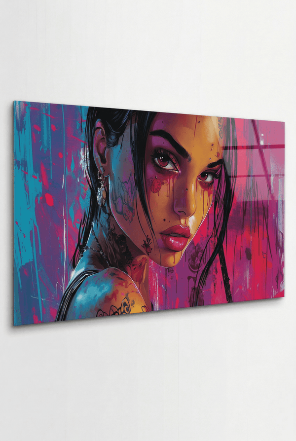 Rebel Vision – Ausdrucksstarke Streetstyle - Power als Pop Art Kunstdruck | Dein Wandbild - Dein Wandbild