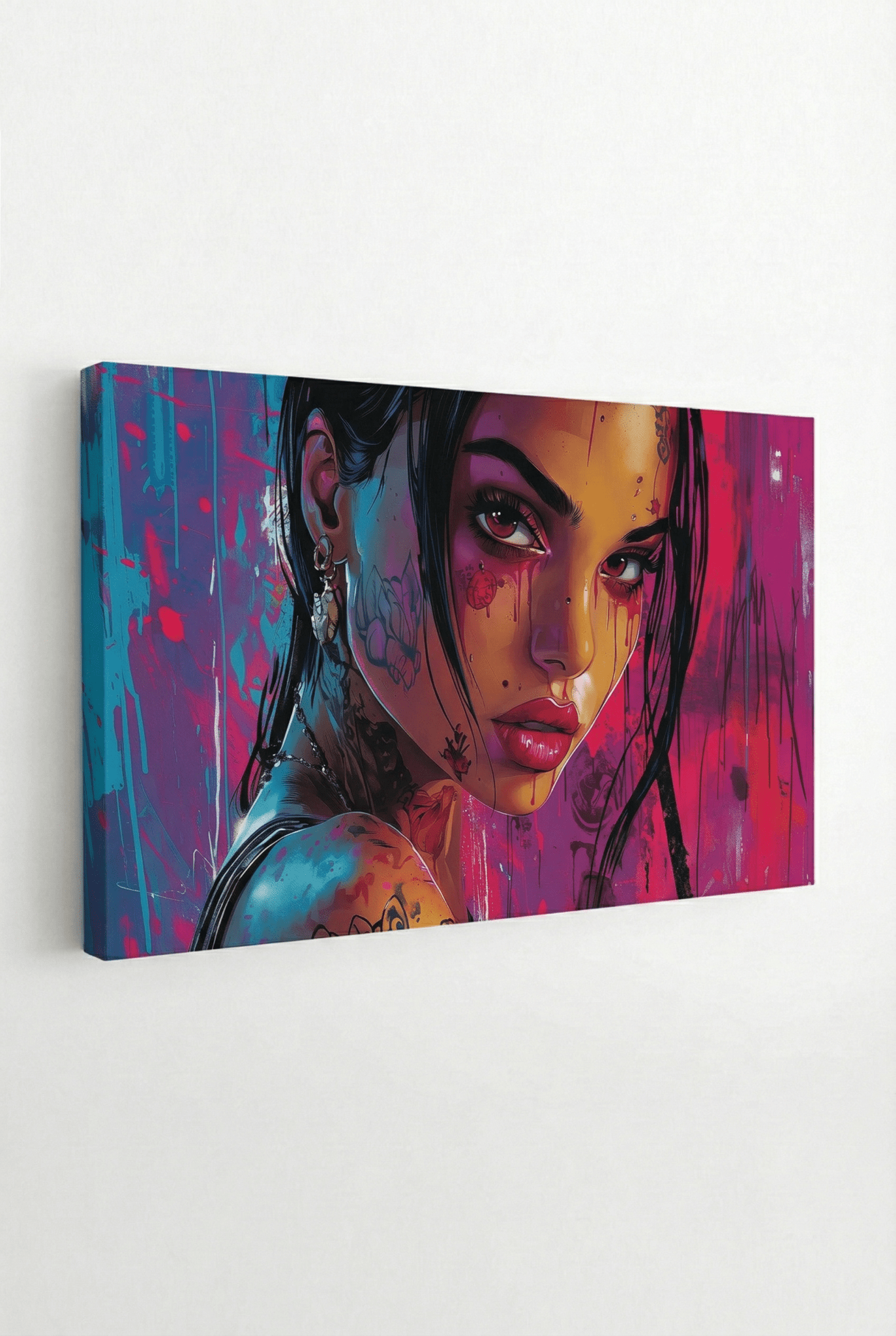 Rebel Vision – Ausdrucksstarke Streetstyle - Power als Pop Art Kunstdruck | Dein Wandbild - Dein Wandbild