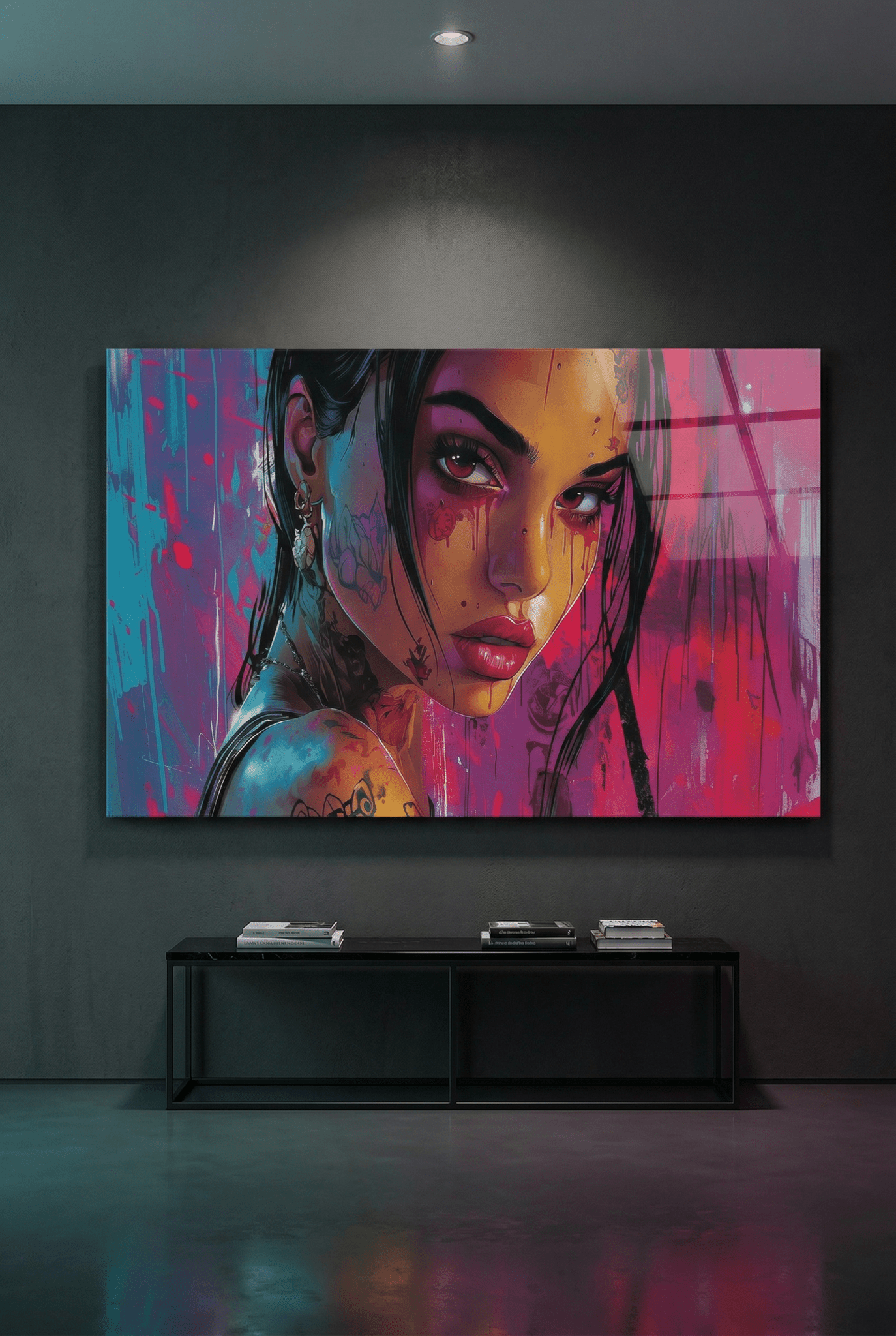 Rebel Vision – Ausdrucksstarke Streetstyle - Power als Pop Art Kunstdruck | Dein Wandbild - Dein Wandbild