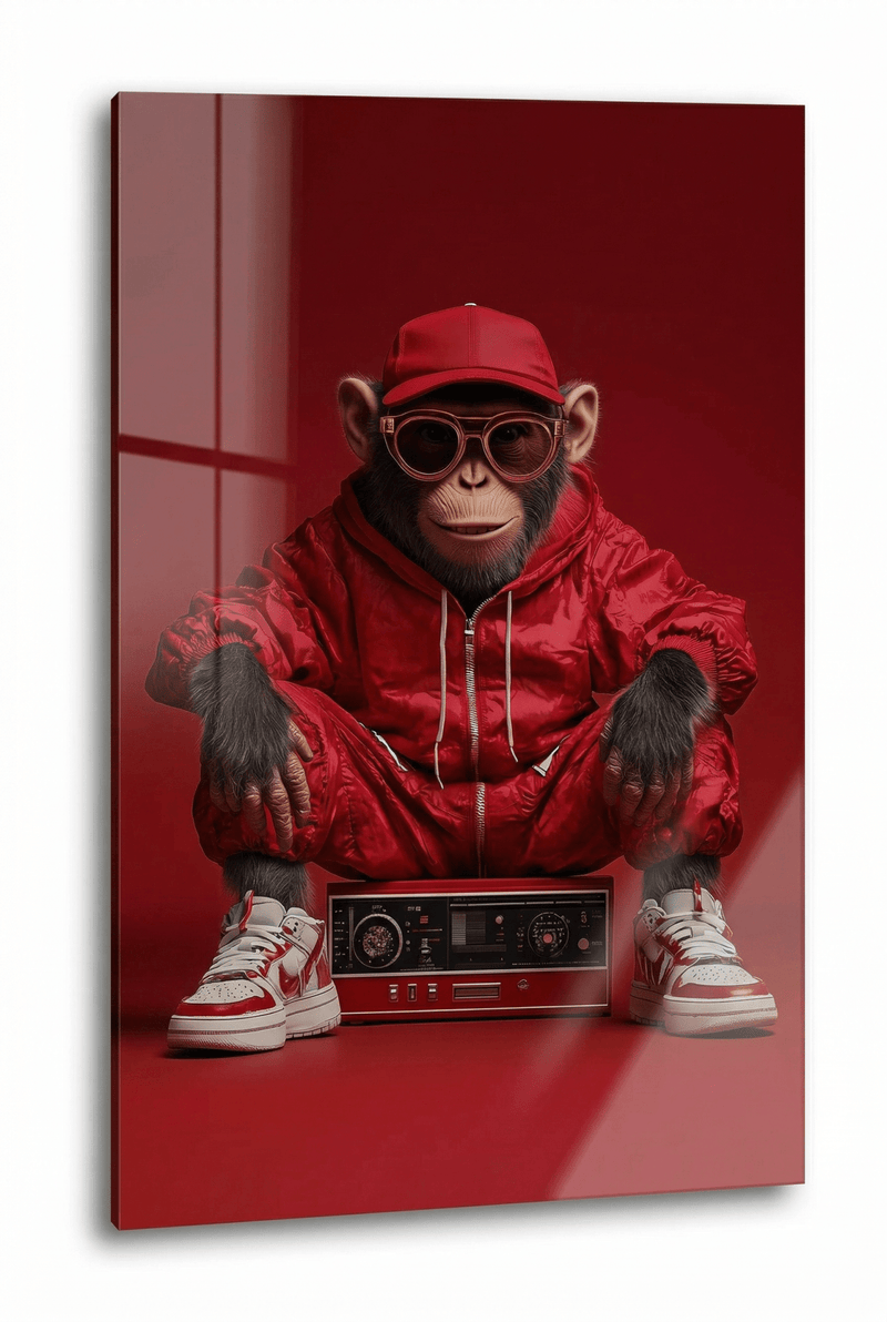 Red Supreme Streetstyle Wandbild | Dein Wandbild - Dein Wandbild