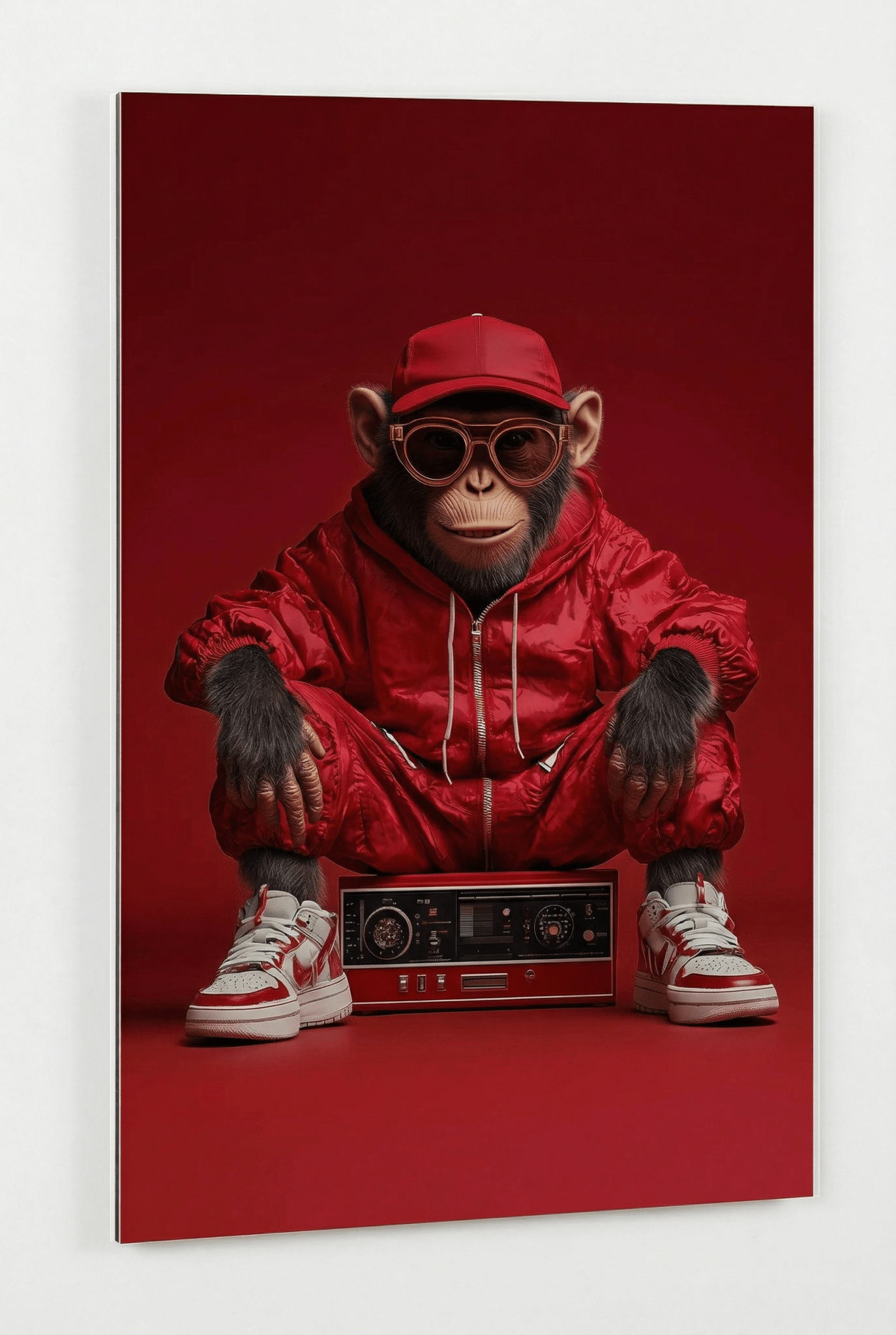 Red Supreme Streetstyle Wandbild | Dein Wandbild - Dein Wandbild