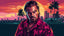 Vice City Vibes – Neon - Style im Retro - Miami Look als ikonischer Kunstdruck | Dein Wandbild - Dein Wandbild