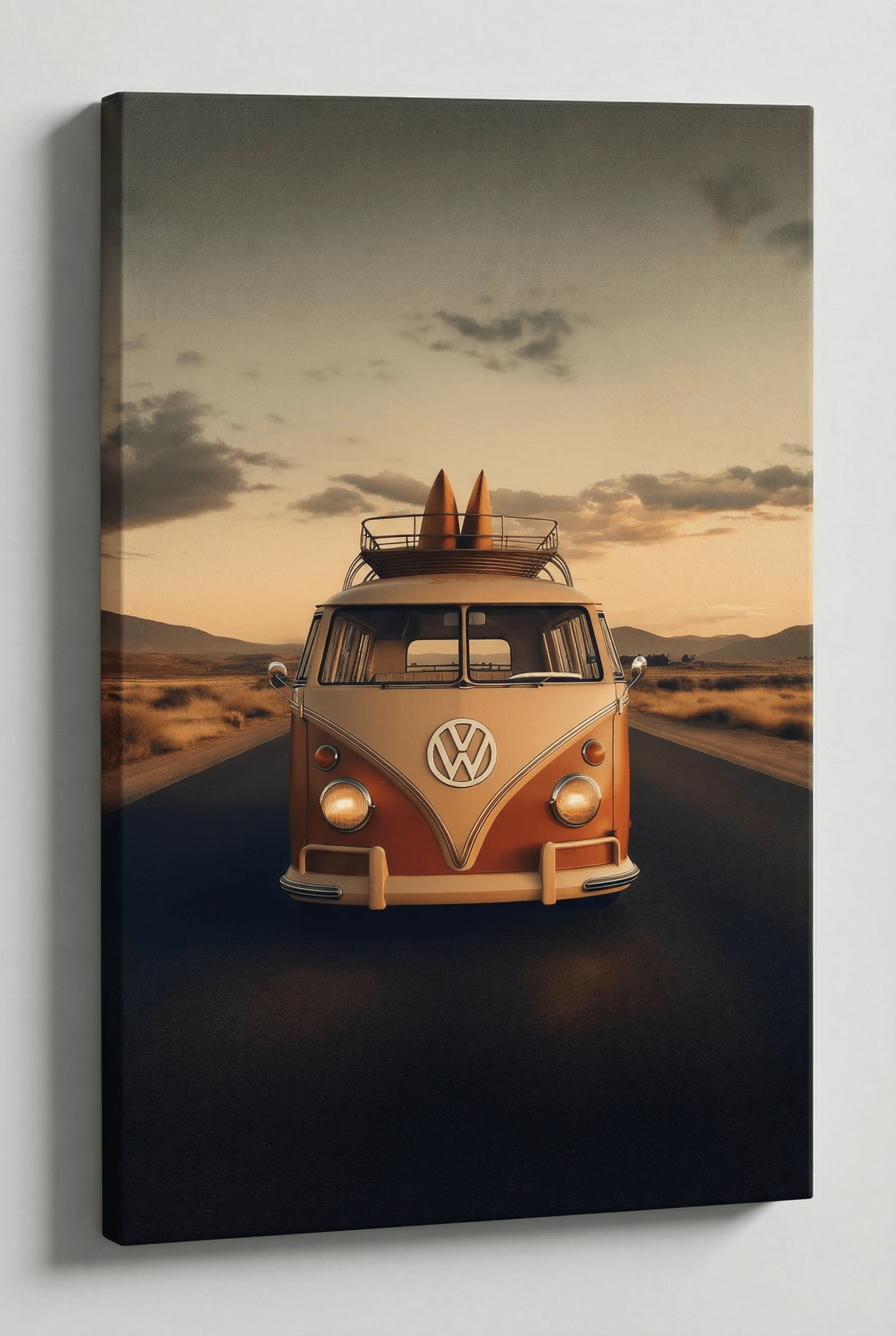 VW Bulli T1 – Die Freiheit der offenen Straße | Dein Wandbild - Dein Wandbild