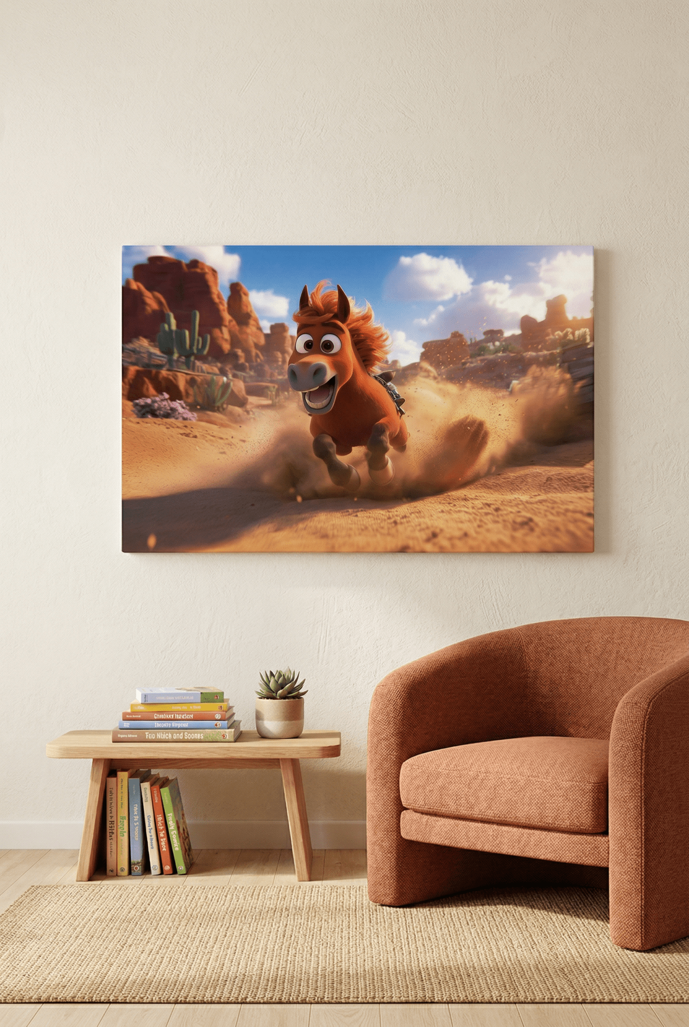 Wild & Frei – Kraftvolles Pferdebild mit Quarab - Spirit | Dein Wandbild - Dein Wandbild