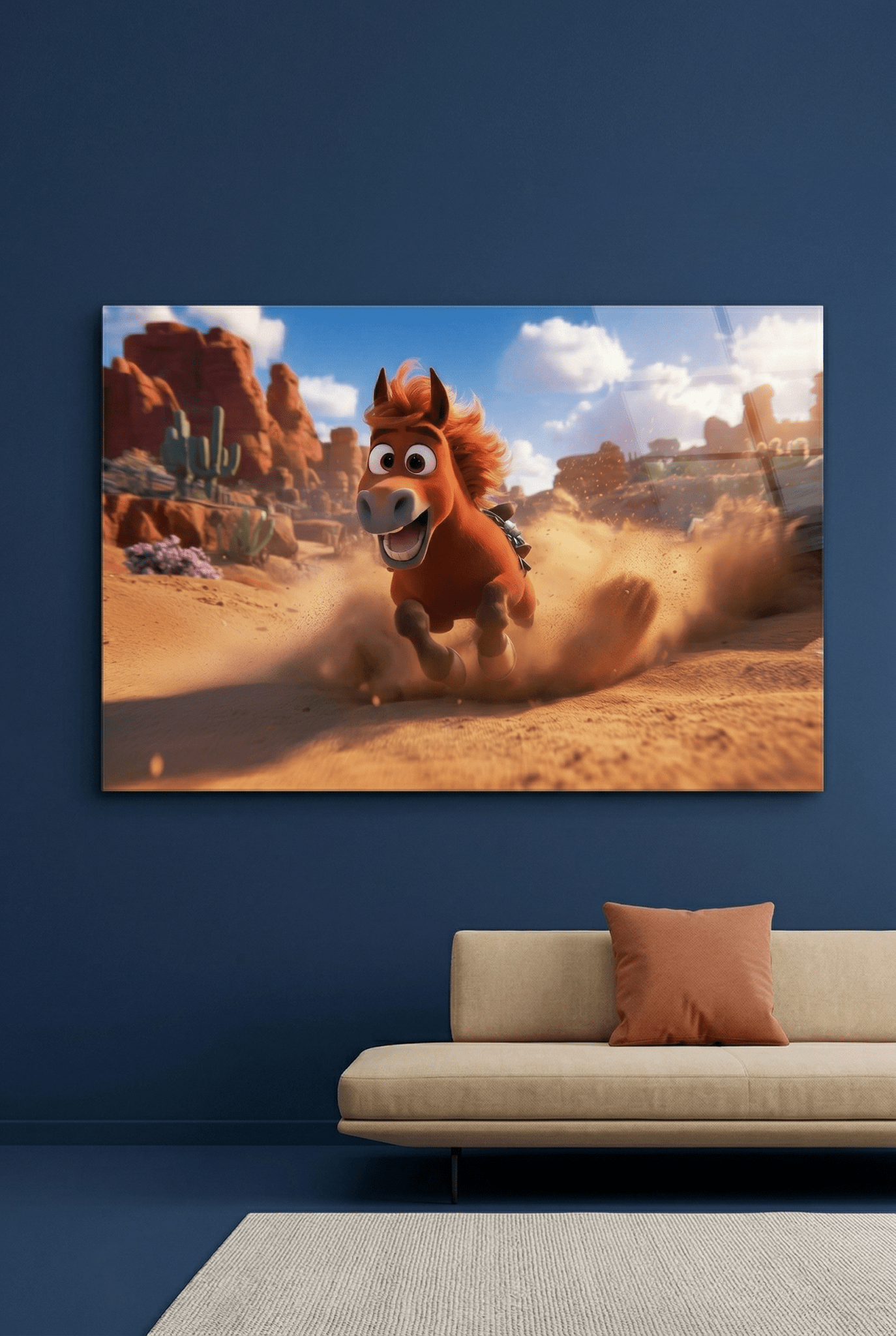 Wild & Frei – Kraftvolles Pferdebild mit Quarab - Spirit | Dein Wandbild - Dein Wandbild