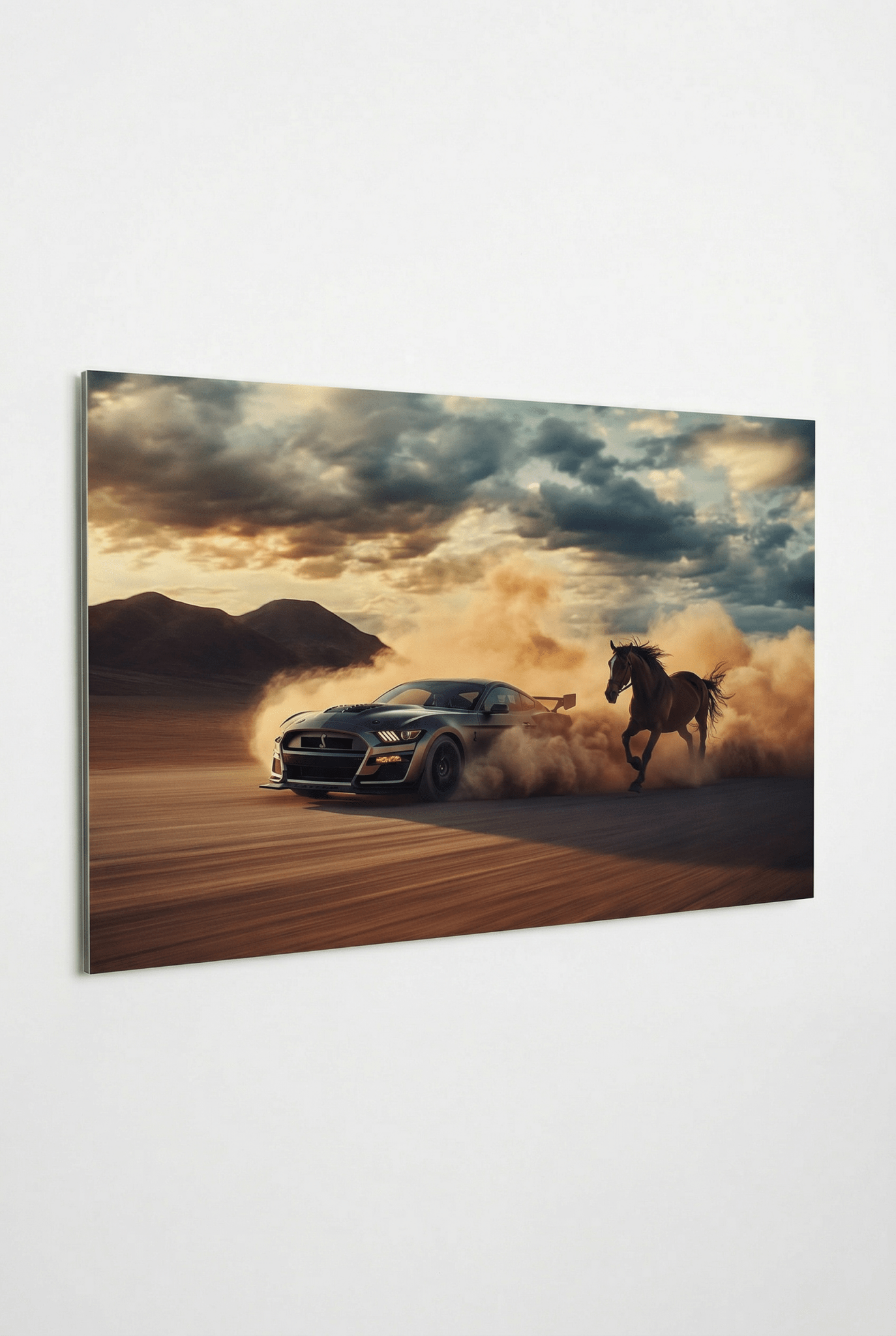 Wild Speed – Episches Autobild mit Mustang - Power | Dein Wandbild - Dein Wandbild