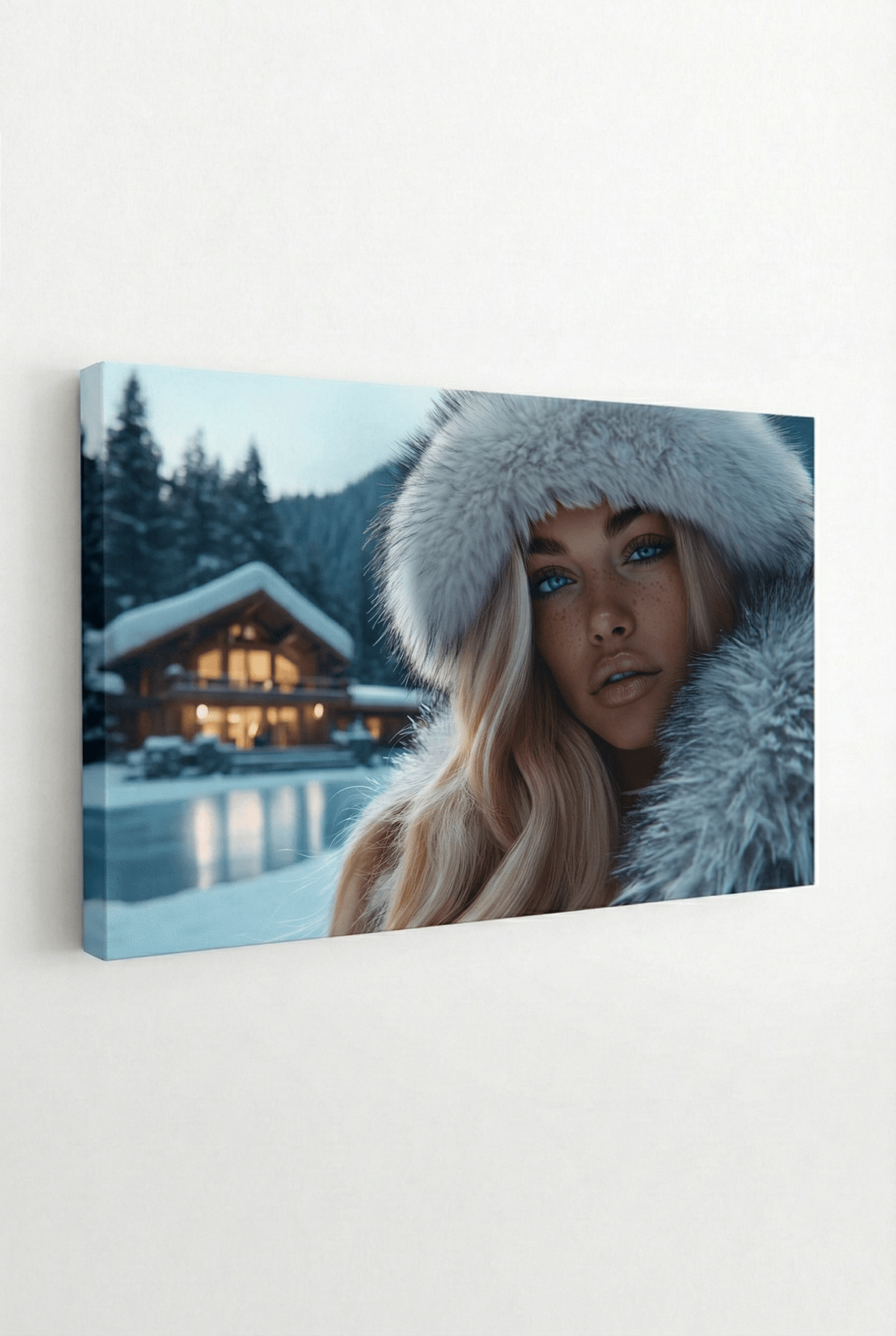 Winterzauber – Skandinavische Kälte als stilvoller Kunstdruck | Dein Wandbild - Dein Wandbild